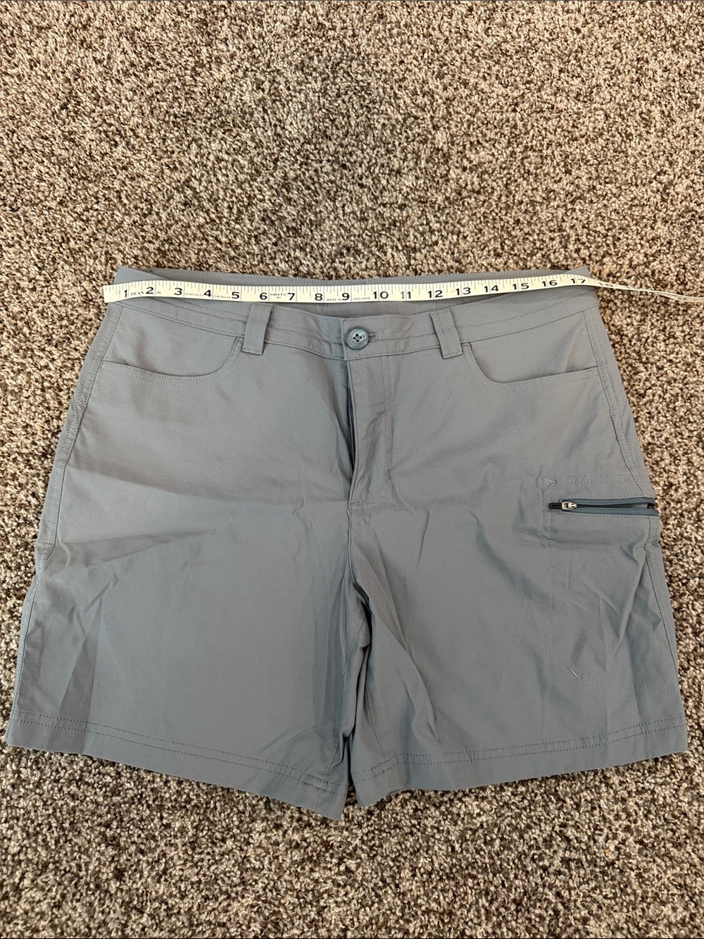Eddie Bauer Rainier grey shorts 12